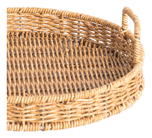 Cesta De Pão Redonda,, Artigos Diversos,, Frutas, Despensa,