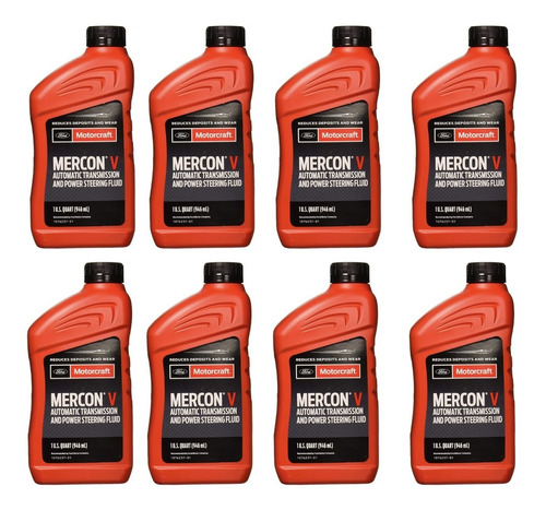 Pack 8un Atf Transmisión Mercon V Motorcraft 946 Ml