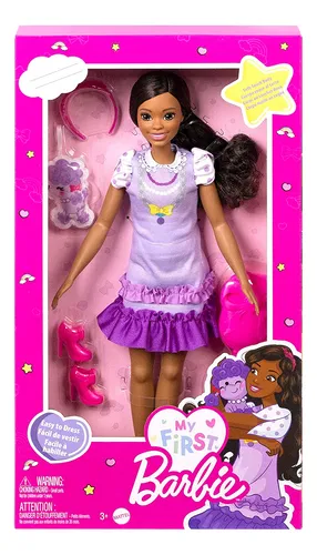 Mi Primera Barbie Muñeca Morena