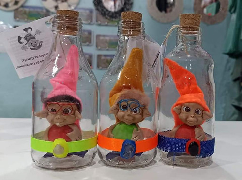 Garraduende Duende Na Garrafa Mini Original São Thomé Mg