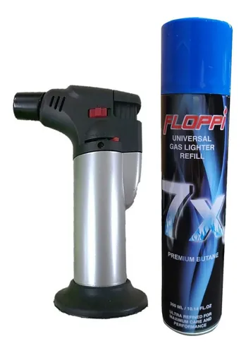 Mini Soplete +tanque Gas Butano 280ml Encendedor