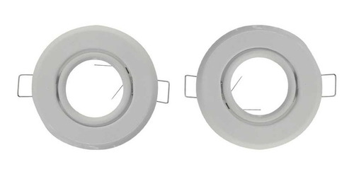 Imagen 5 de 7 de Pack X 2 Spot Led Para Embutir Aplique De Dicroica