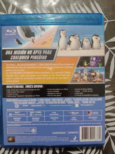 Madagascar 2 - Madagascar 3 - Los Pingüinos De Madagascar (Usado)