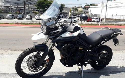 Triumph Tiger 800 Xc 2014 Branca Toda Original