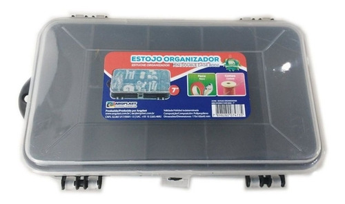 Kit Pesca Esportiva Estojo Plus Anzóis Chumbo Girador