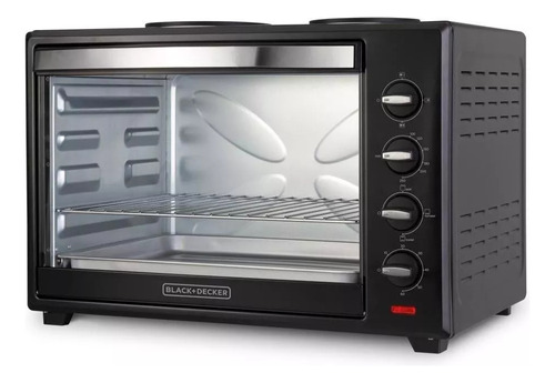 Horno Eléctrico Black Decker To6000 62 Litros 2 Anafes