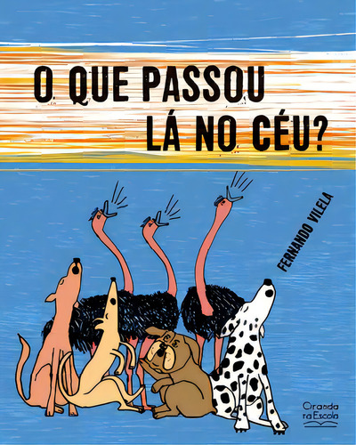 Livro O Que Passou Lá No Céu? De Fernando Vilela Edição 1 Ano 2023 Editora Ciranda Cultural