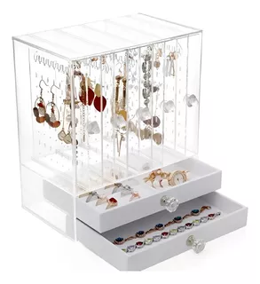 Organizador De Joyas, Aretes, Anillos De 7 Divisiones