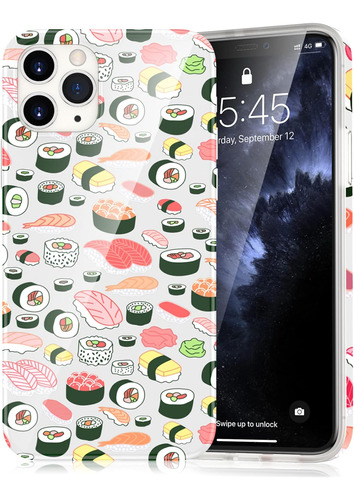 Funda Zq-link Para iPhone 12 Pro Max Sushi