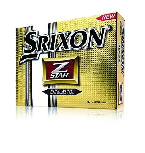 Srixon Z-star Bola De Golf 12pk Blanco Puro (modelo 2013)