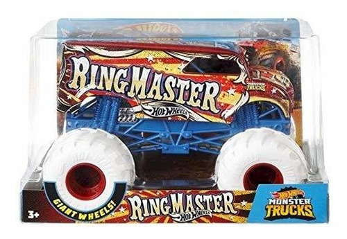 Ruedas Calientes Monster Truck Ring Master Toy, Multicolor.