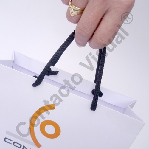 50 Mini Bolsas En A4 Para Imprimir Y Armar De 21x14x7 Cm