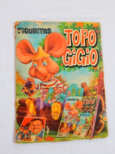 Album Topo Gigio - Antiguo - Incompleto