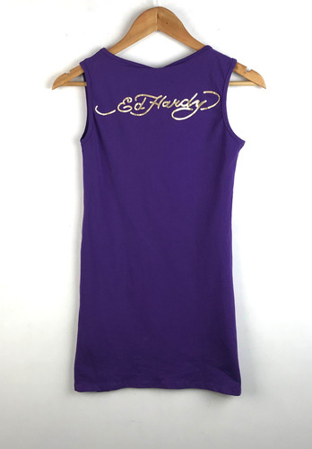 Blusa Dama Ed Hardy 2000s Y2k Nwt Nuevo Etiqueta Original M