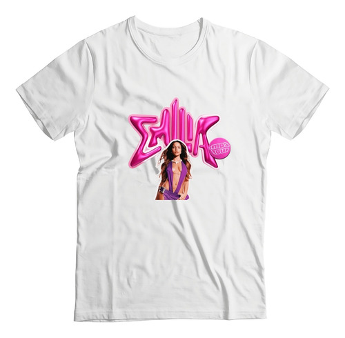 Remera Emilia Mernes Tour Mp3-premium/urbano/musica