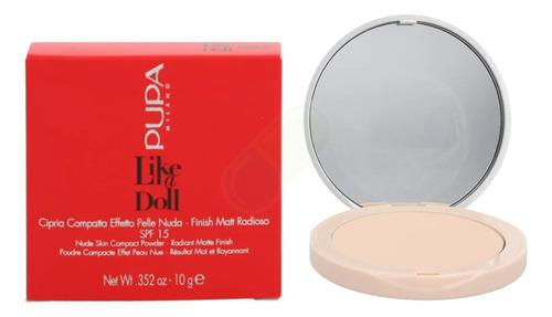 Pupa Milano Base Compacta Like A Doll Tono 003 Natural Beige