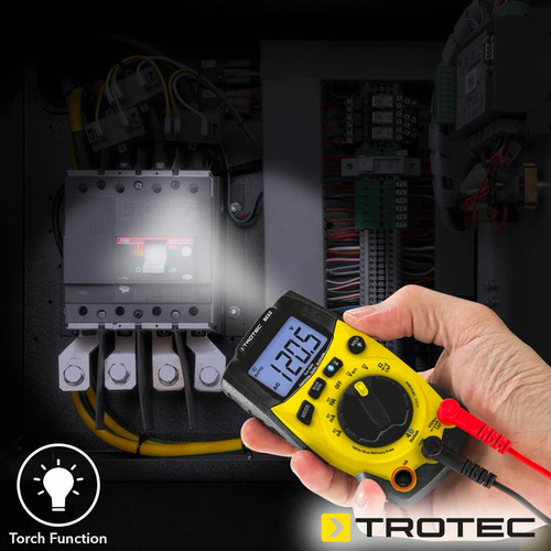 Multimetro Digital Bluetooth Be52 Trotec 12 Mediciones