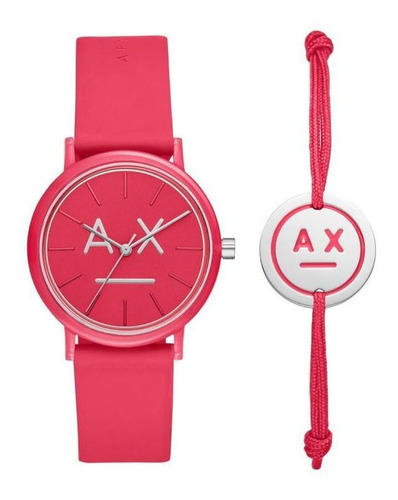 Reloj Armani Mujer Caucho Rosa Tienda Oficial Ax7110