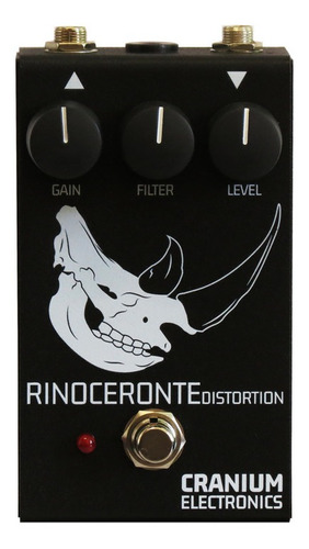 Imagem 1 de 1 de Pedal Distortion Rinoceronte Cranium Electronics