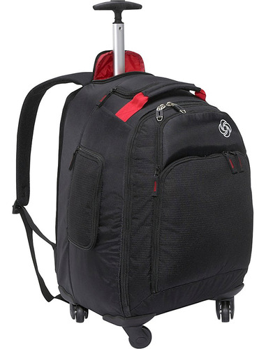 Samsonite Mvs Mochila Rodante, Negro, 19 Pulgadas, Negro -,.