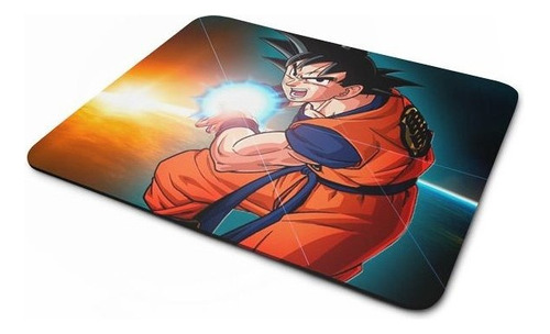 Mouse Pad Dragon Ball Goku Cor Branco