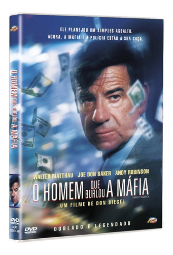 O Homem Que Burlou A Máfia - Dvd - Walter Matthau
