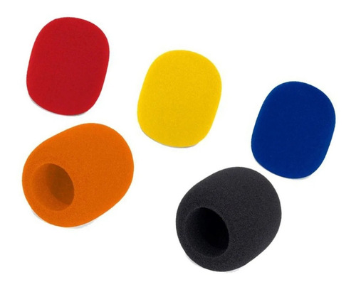 Imagen 1 de 6 de Paravientos Antipop Para Micrófonos X 5 Unidades Color