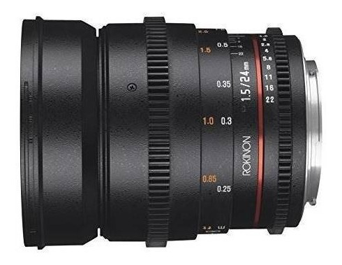 Imagen 5 de 5 de Rokinon Cine Ds Ds24m-n 24 Mm T1.5 Ed As If Umc Lente Gran