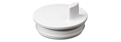 Tapa De Bebida Para Vaso De Melamina (blanco) - Sin Bpa Y Si