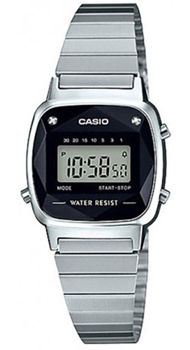 Relógio Casio Vintage La670wad-1 Feminino Diamond Original