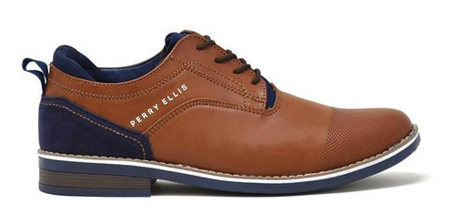 Zapato Perry Ellis - 7049 - Marrón