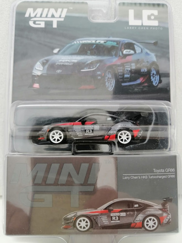 Mini Gt #820 Toyota Gr 86 Escala 1:64 Gris (Usado)