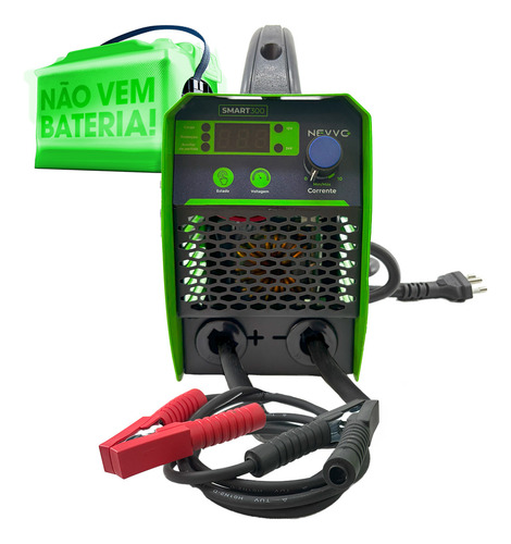 Carregador E Auxiliar De Partida Nevvo Smart300 50amp