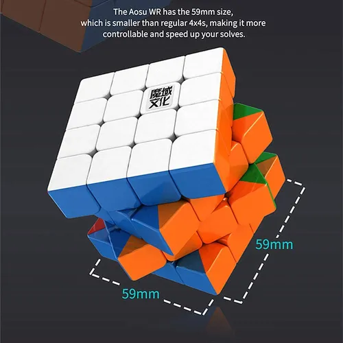 Moyu Aosu Wr M 4x4 Ic Cubo De Veloci Sin Pegatinas Aos...
