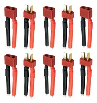 Comprar Conector Deans T - 10 Conectores Hembra Y Macho Con Cable De