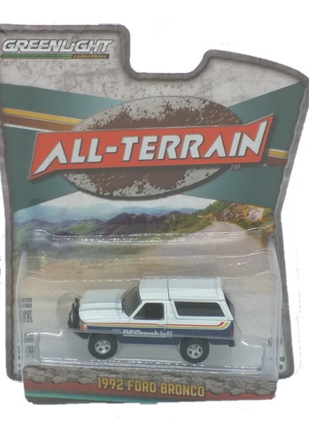 Auto/Camioneta a escala Ford Bronco 1993 1:64 color varios