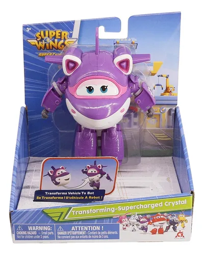 Super Wings 5 Transforma Un Avión De Cristal Sobrealimentado