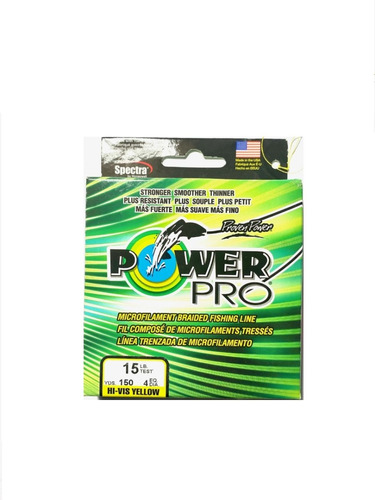 Multifilamento Power Pro By Spectra 15 Lb-150y