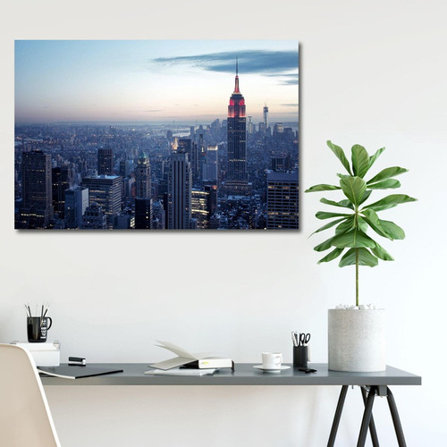 Cuadro Canvas Empire State Edificio Nueva York Foto 90x60