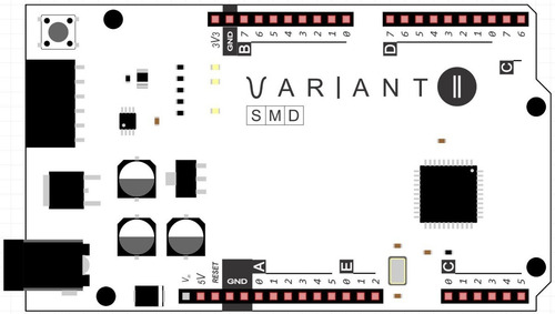Pic16f887 - Variant 2 Smd