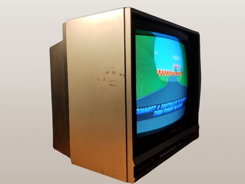 Televisión Sharp Lynitron Vtg De 1987 (Usado)