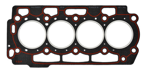 Junta Tapa Cilindros Illinois P/ Peugeot 1007 1.4 F6ja/jb 