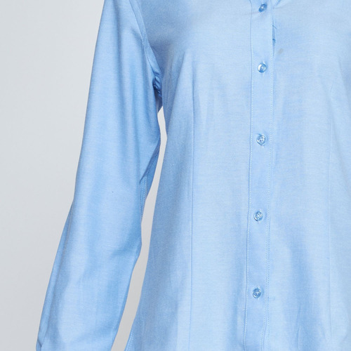 Jayson Blusa Oxford Cuello V M/l