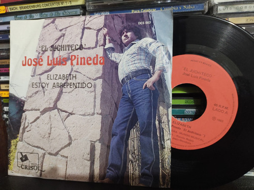 José Luis Pineda Elizabeth Vinilo Ep Vinyl Sencillo 
