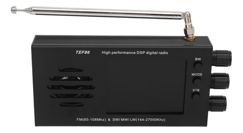 Receptor De Radio Lcd De 3.2 Pulgadas, Pantalla Tef86, 65108