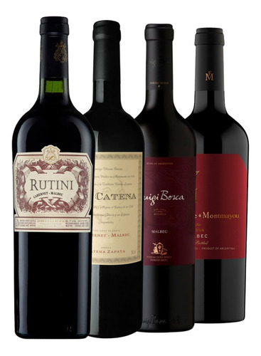 Vino Catena Zapata + Rutini + Luigi Bosca + Fabre Montmayou 