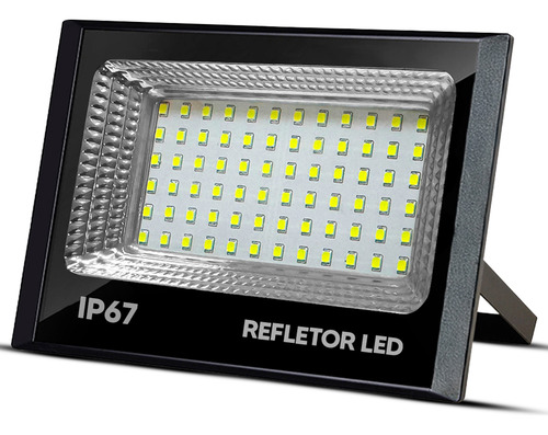 Refletor Led 150w Holofote Prova D'água Para Área De Lazer