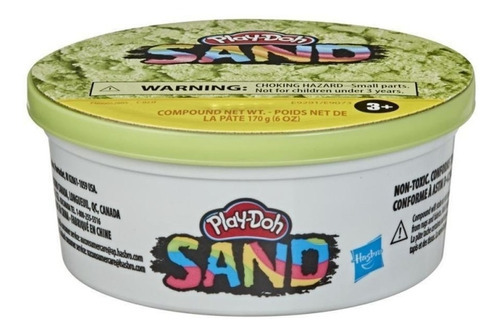 Verde Claro Play-doh Sand Unitário - Hasbro E9073-e9291