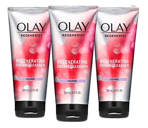 Kit 3x Tubos Crema Limpiadora Olay Regeneradora 