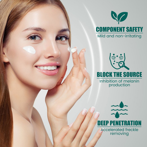 La Crema Blanqueadora Y Eliminadora De Pecas En V Aclara Las